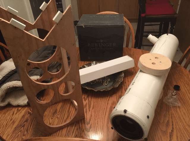Assembled telescope body