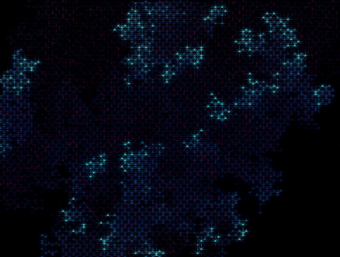 Emergent Dynamics of Probabilistic Neurons